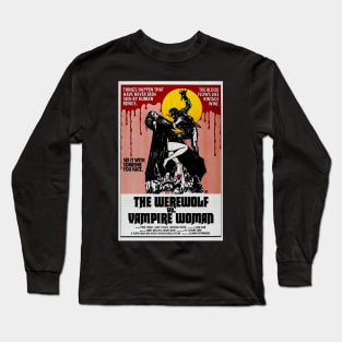 the Werewolf vs Vampire Woman Long Sleeve T-Shirt